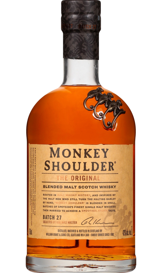 MONKEY SHOULDER SCOTCH BLENDED MALT 750ML Spirits