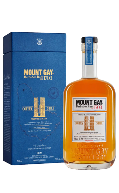 MOUNT GAY RUM COFFEY STILL MASTER BLENDER COLLECTION BARBADOS 700ML