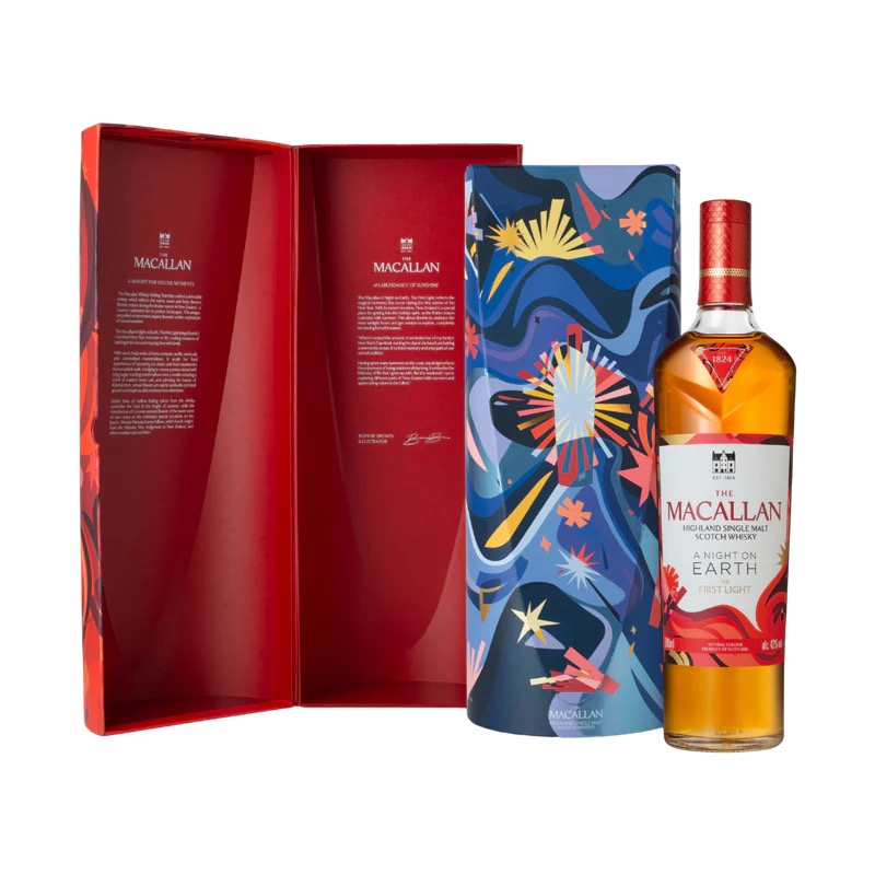 MACALLAN SCOTCH SINGLE MALT A NIGHT ON EARTH THE FIRST LIGHT HIGHLAND 750ML LIQ