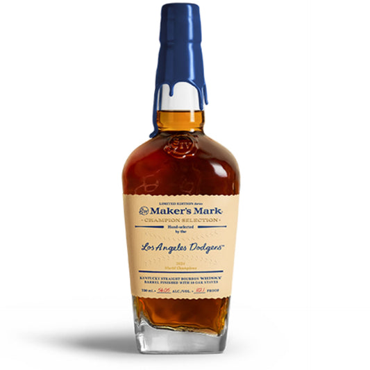 MAKERS MARK BOURBON PRIVATE SELECTED BY 2025 LOS ANGELES DODGERS KENTUCKY 750ML LIQ