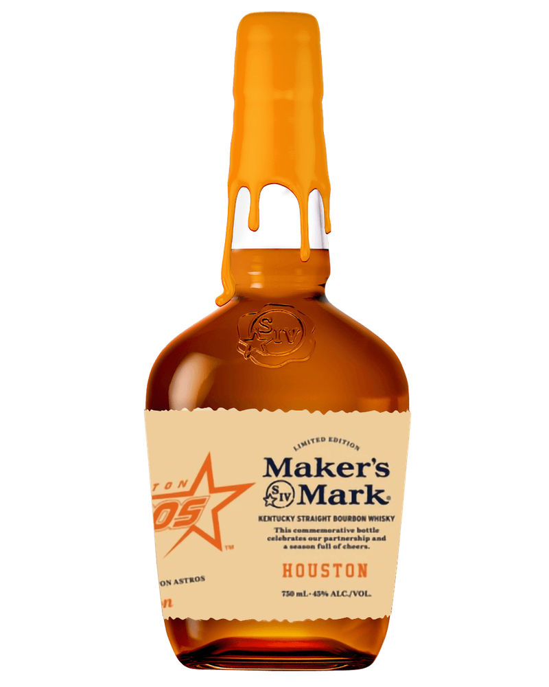 MAKERS MARK BOURBON STRAIGHT LIMITED HOUSTON ASTROS EDITION KENTUCKY 750ML LIQ