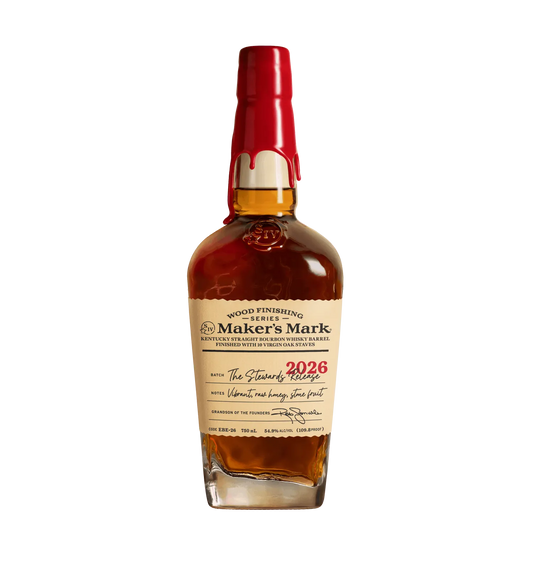 MAKERS MARK BOURBON WOOD FINISHING SERIES THE STEWARDS RELEASE 2026 KENTUCKY 750ML LIQ