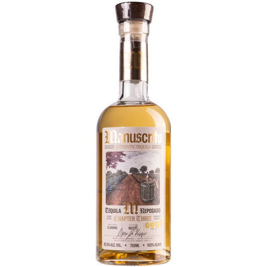MANUSCRITO TEQUILA CHAPTER THREE REPOSADO 750ML LIQ