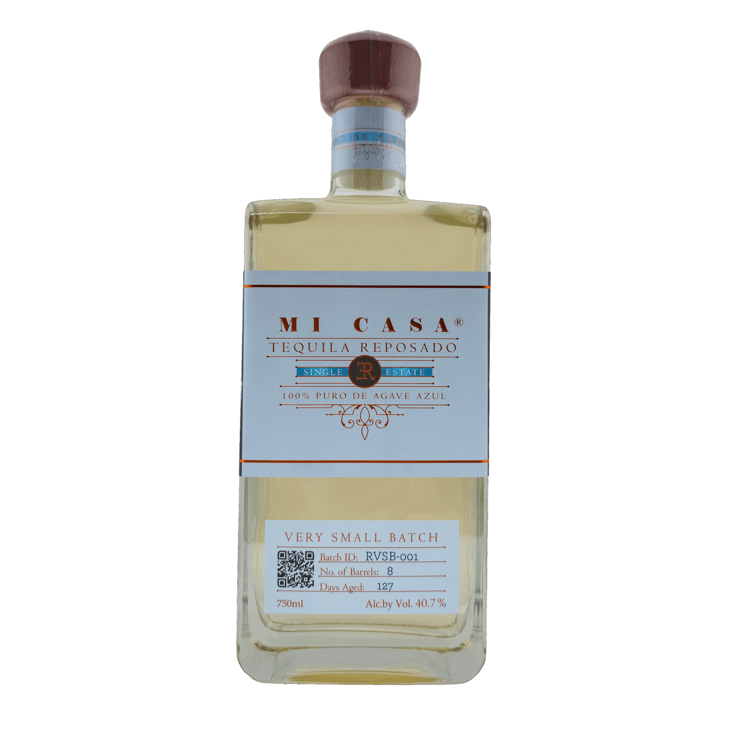 MI CASA TEQUILA SINGLE ESTATE REPOSADO 750ML LIQ