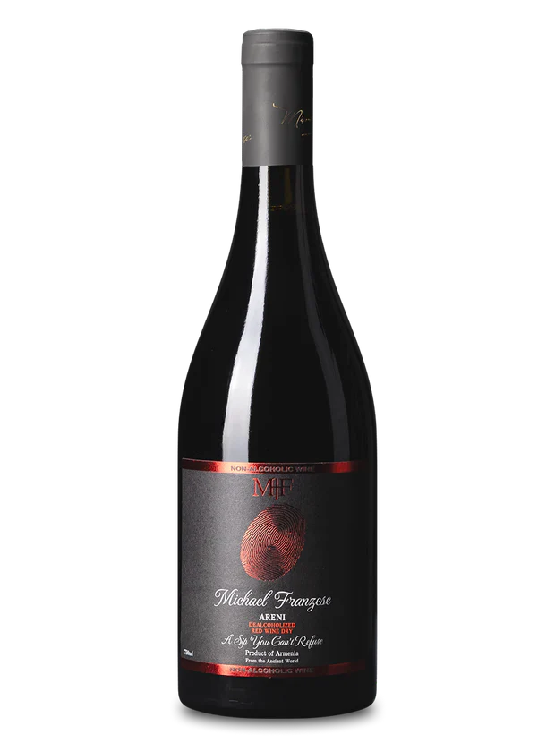 MICHAEL FRANZESE ARENI RED DRY NON ALCOHOLIC WINE ARMENIA 750ML WINE