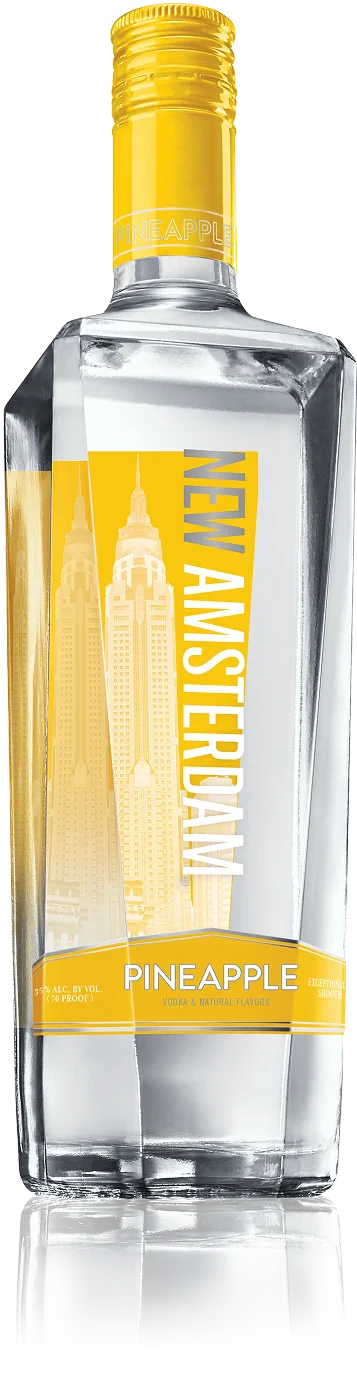 NEW AMSTERDAM VODKA PINEAPPLE FLAVORED 750ML Spirits