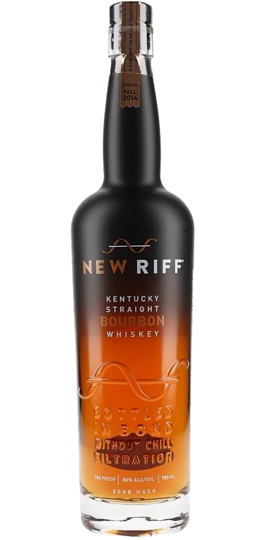 NEW RIFF BOURBON STRAIGHT SOUR MASH BOTTLED IN BOND KENTUCKY 750ML