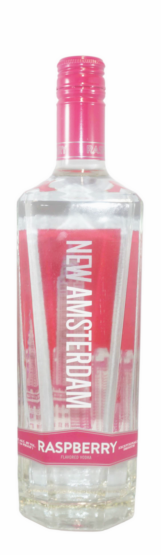 NEW AMSTERDAM VODKA RASBERRY FLAVORED 750ML Spirits