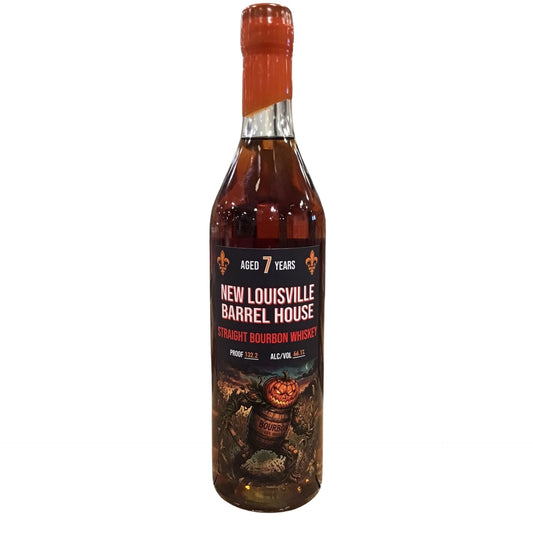 NEW LOUISVILLE BARREL HOUSE BOURBON "BARREL HUNTER" 132.8PF KENTUCKY 7YR 750ML LIQ