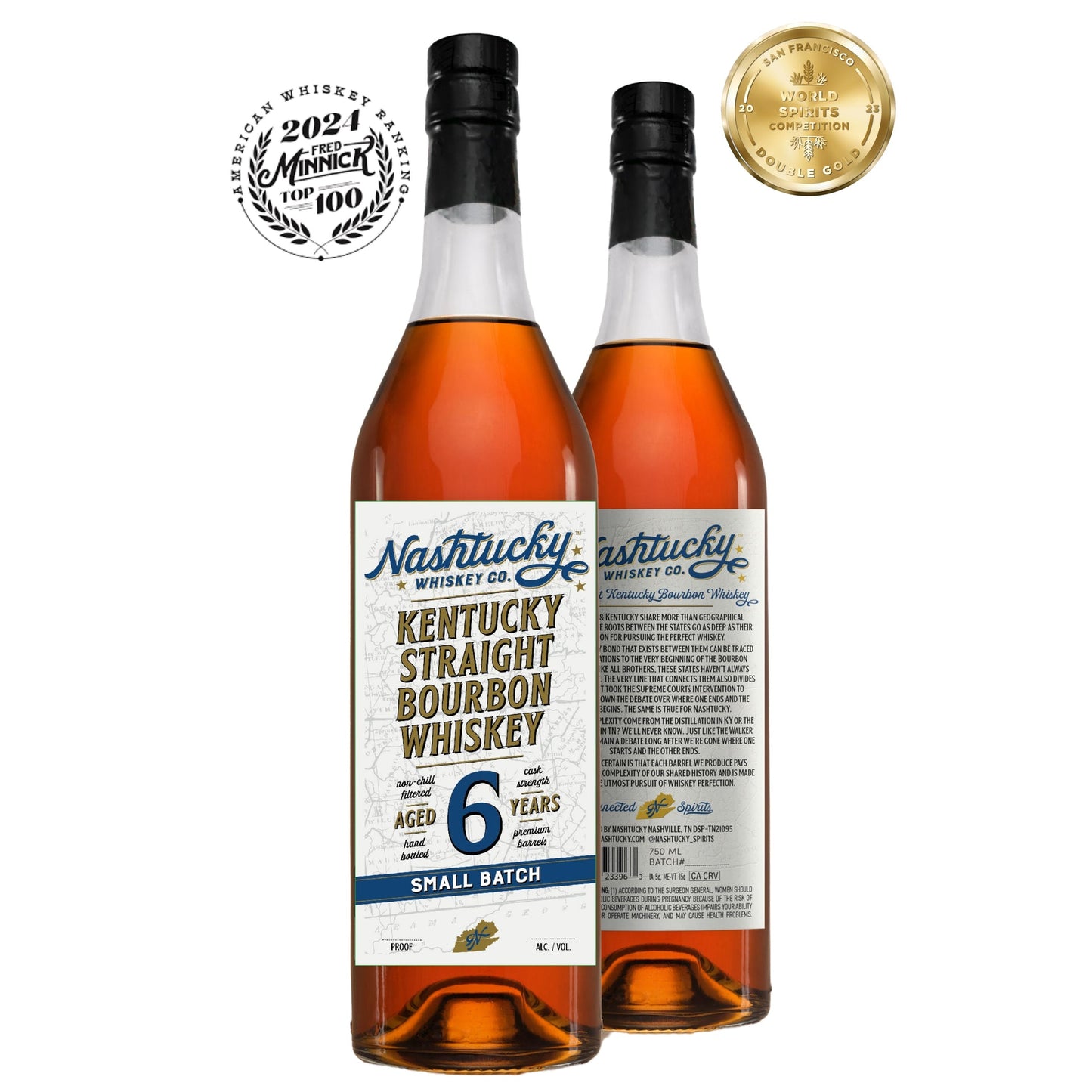 NASHTUCKY BOURBON SMALL BATCH CASK STRENGTH KENTUCKY 6YR 750ML