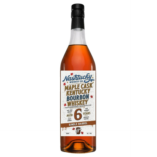 NASHTUCKY BOURBON SINGLE BARREL MAPLE CASK STRENGTH KENTUCKY 6YR 750ML LIQ