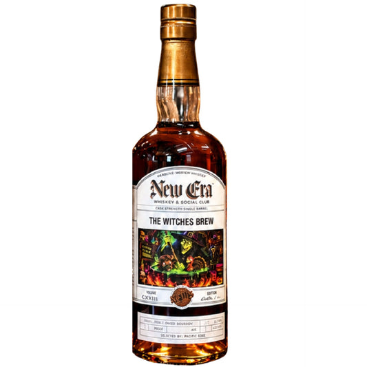 NEW ERA BOURBON DOUBLE OAKED CASK STRENGTH "THE WITCHES BREW" SINGLE BARREL 122PF KENTUCKY 8YR 750ML LIQ