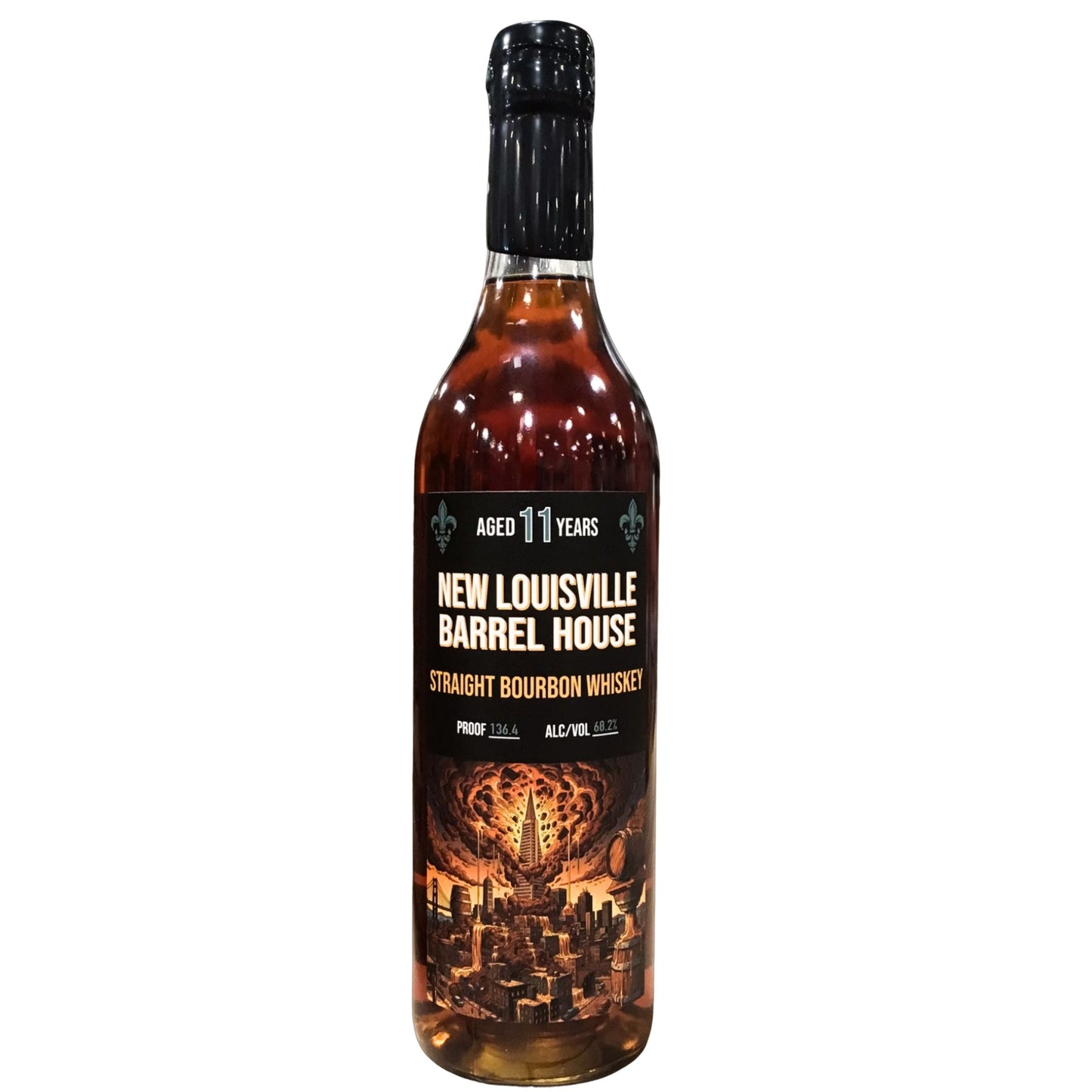 NEW LOUISVILLE BARREL HOUSE BOURBON COCOA BAY KENTUCKY 11YR 750ML LIQ