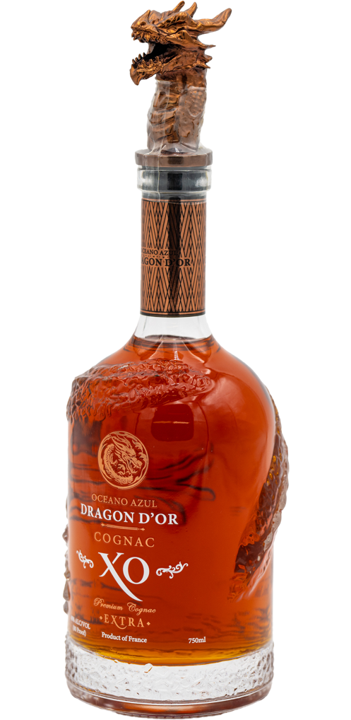 OCEANO AZUL DRAGON D OR COGNAC XO FRANCE 750ML