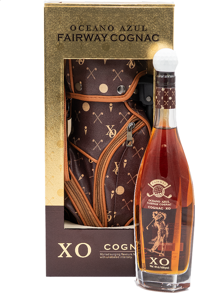 OCEANO AZUL FAIRWAY COGNAC XO GOLF BAG FRANCE 700ML LIQ