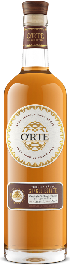 ORTE TEQUILA ANEJO SINGLE ESTATE 750ML LIQ