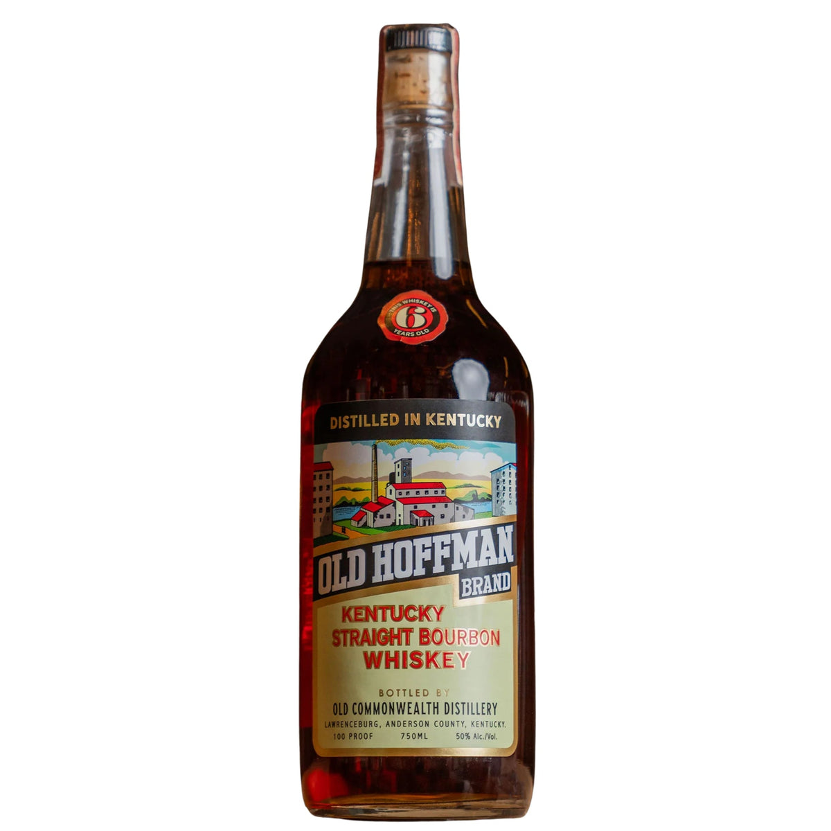 OLD HOFFMAN BOURBON KENTUCKY 6YR 750ML LIQ