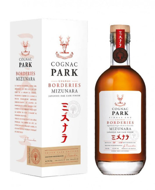 PARK COGNAC BORDERIES MIZUNARA CASK FRANCE LIMITED EDITION 750ML Spirits