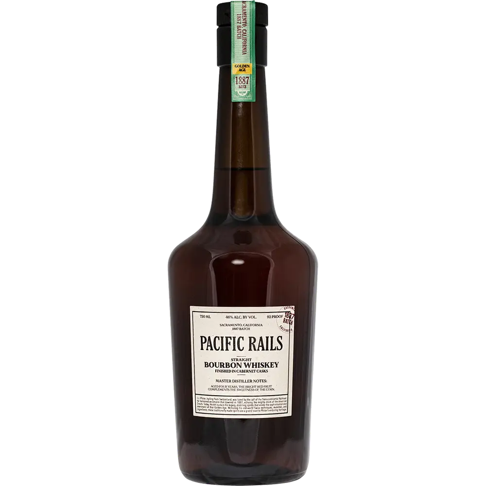 PACIFIC RAILS BOURBON CABERNET CASK FINISH CALIFORNIA 750ML LIQ