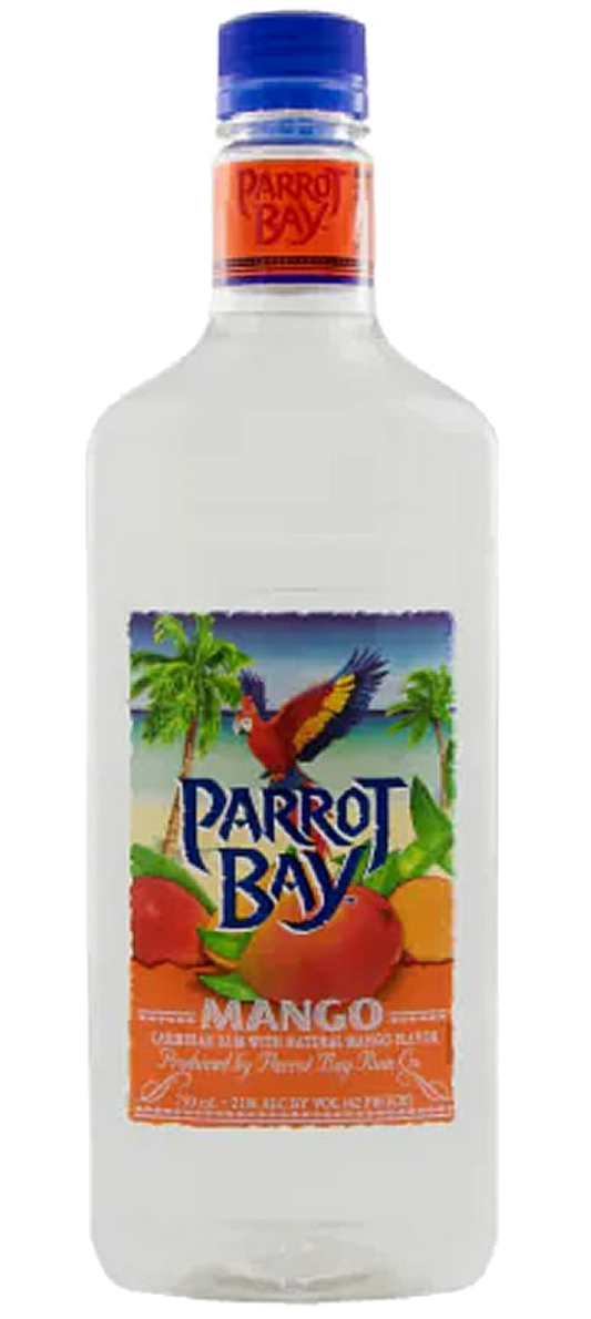 PARROT BAY RUM MANGO FLAVOR 90PF 750ML