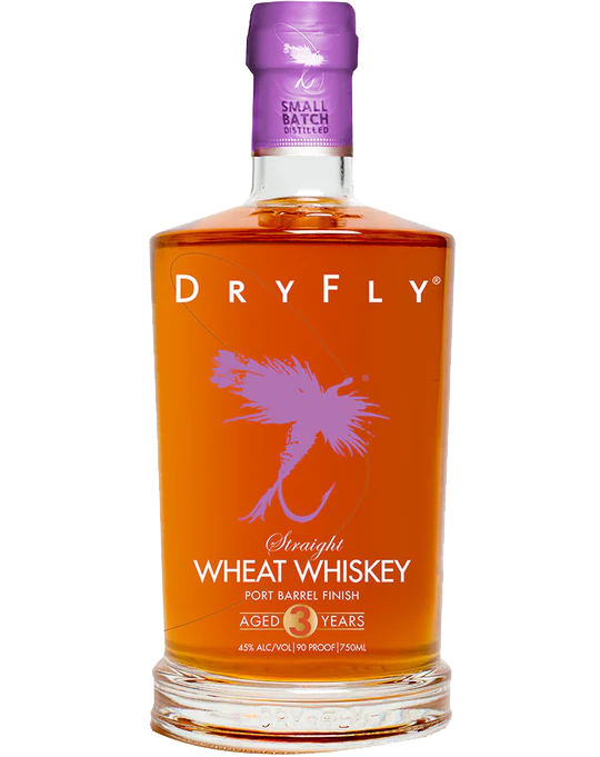 DRY FLY WHISKEY WHEAT PORT FINISHED WASHINGTON 3YR 750ML Spirits