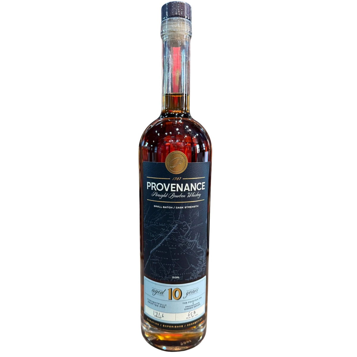 PROVENANCE BOURBON SMALL BATCH LIMITED EDITION KENTUCKY 10YR 750ML