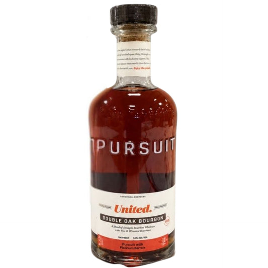 PURSUIT UNITED BOURBON WHEATED DOUBLE OAKED PRIVATE SINGLE BARREL SELECT KENTUCKY 750ML