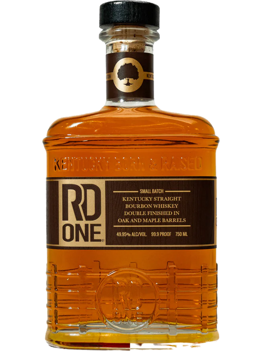 RD ONE BOURBON STRAIGHT DOUBLE FINISHED IN OAK AND MAPLE BARRELS KENTUCKY 750ML