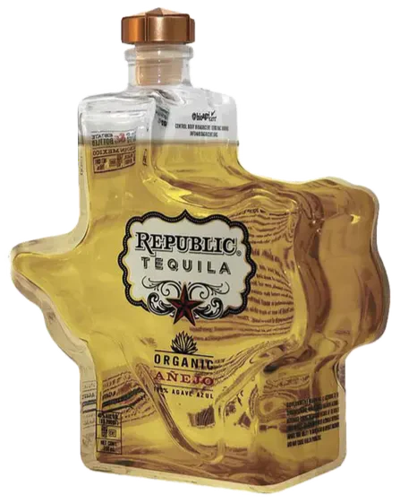 REPUBLIC TEQUILA ANEJO TEXAS BOTTLE 750ML LIQ