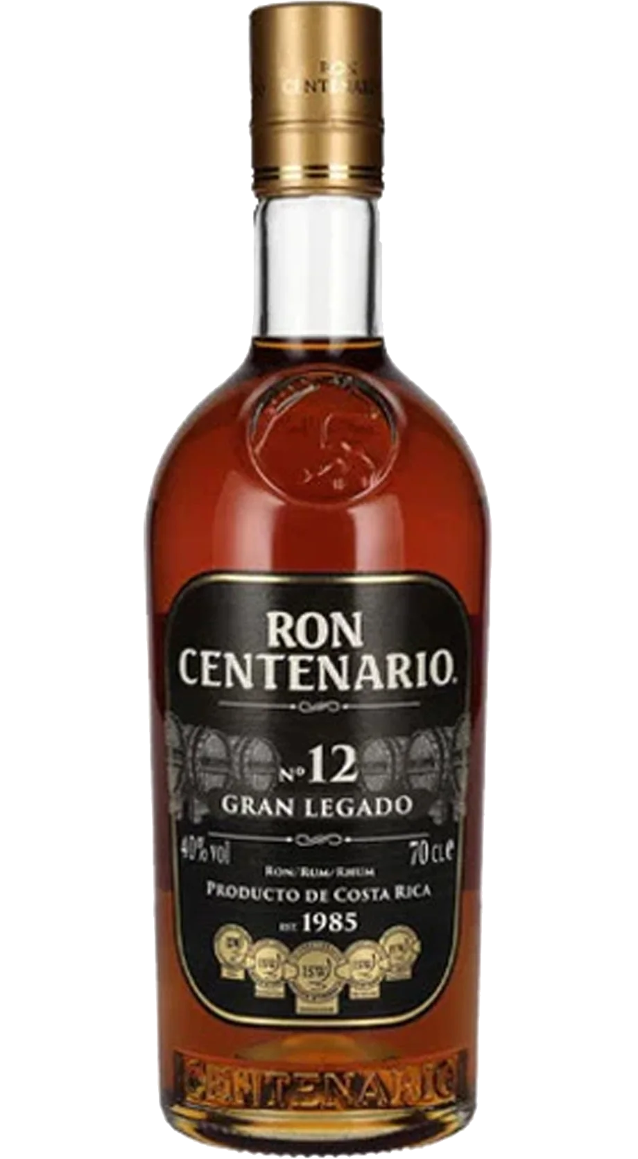 RON CENTENARIO RUM GRAN LEGADO 12YR 750ML