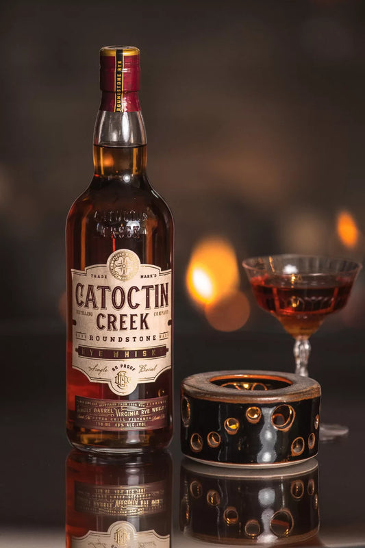 CATOCTIN CREEK ROUNDSTONE WHISKEY RYE VIRGINIA 750ML