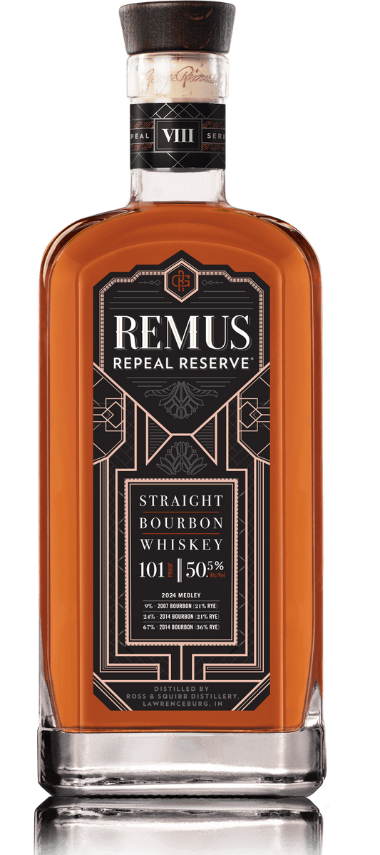 GEORGE REMUS BOURBON STRAIGHT REPEAL RESERVE VIII SERIES INDIANA 750ML LIQ