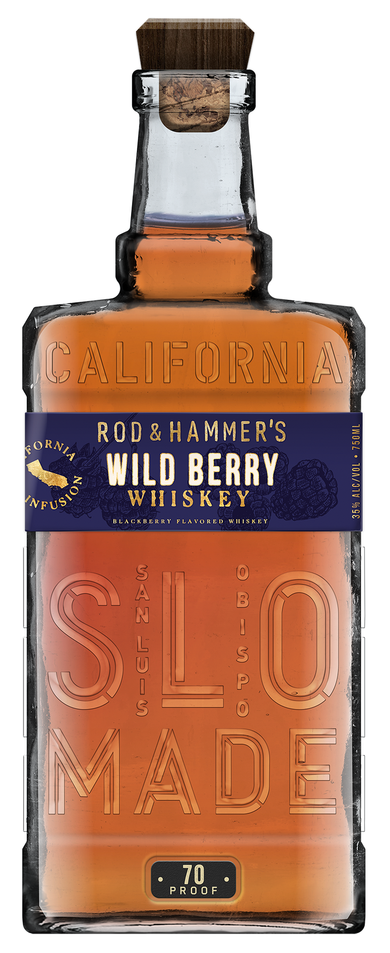 ROD & HAMMERS WHISKY WILD BERRY FLAVORED CALIFORNIA 750ML LIQ