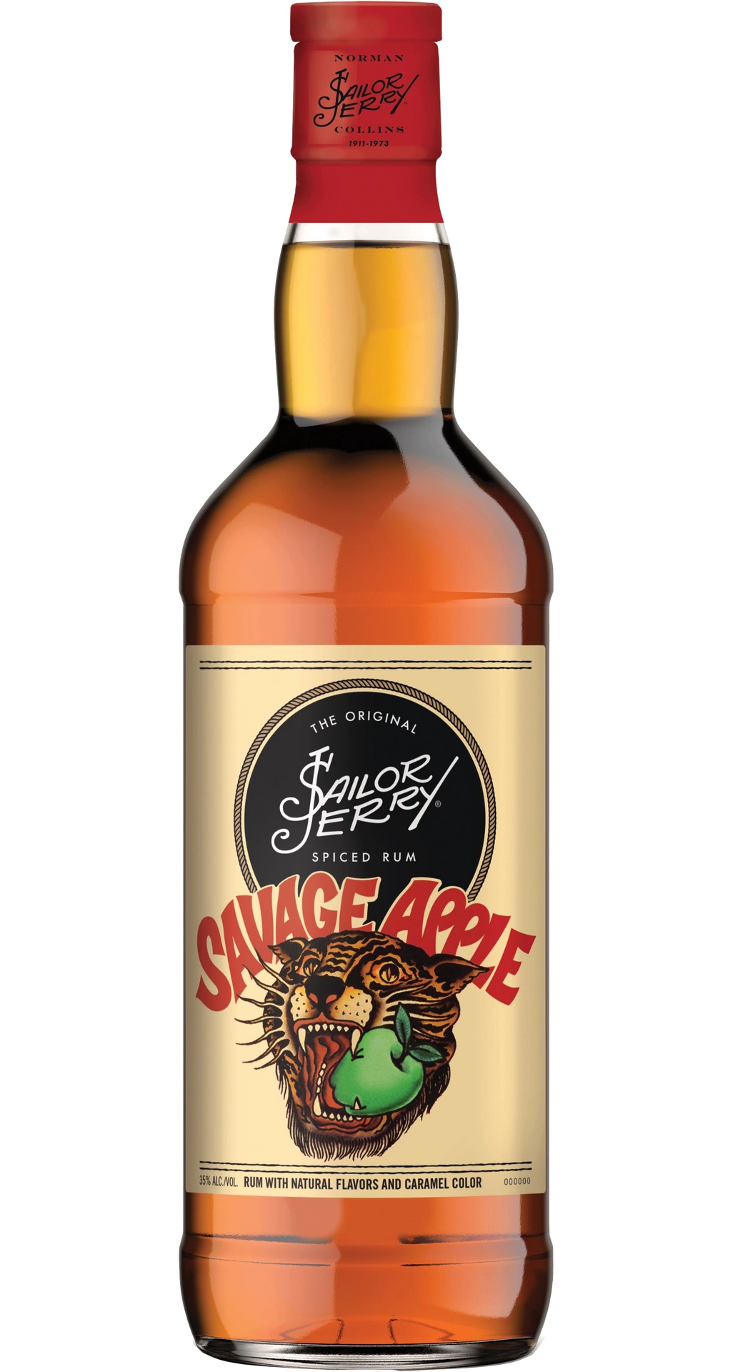 SAILOR JERRY SPICED RUM SAVAGE APPLE 750ML Spirits