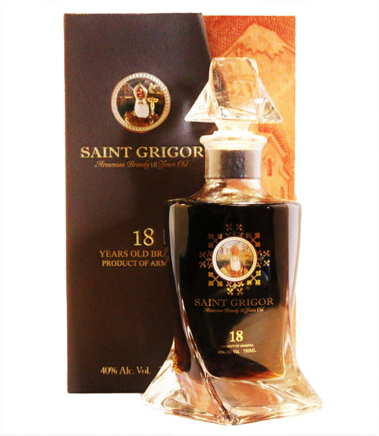 SAINT GRIGOR BRANDY ARMENIA 18YR 750ML Spirits