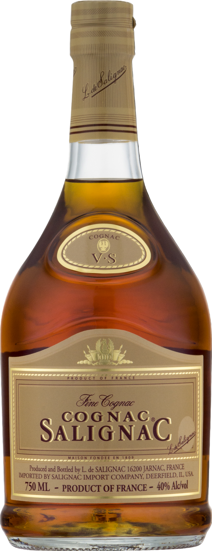 SALIGNAC COGNAC VS FRANCE 750ML Spirits