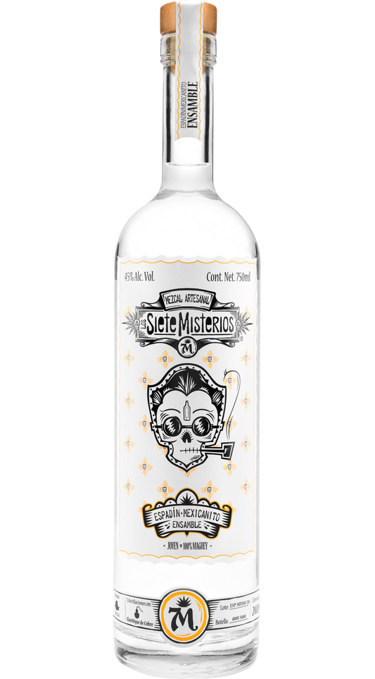 SIETE MISTERIOS MEZCAL ESPADIN MEXICANITO 750ML LIQ
