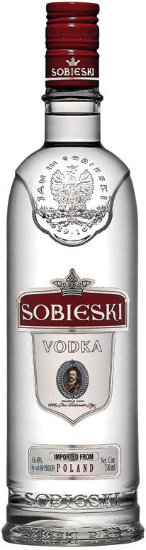 SOBIESKI VODKA POLAND 750ML Spirits