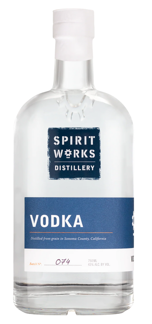 SPIRIT WORKS VODKA 86PF CALIFORNIA 750ML Spirits