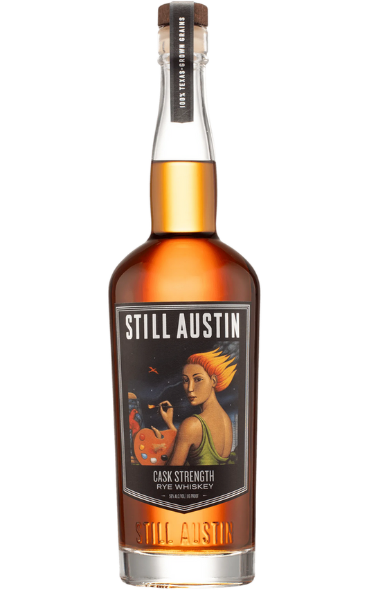 STILL AUSTIN WHISKEY RYE CASK STRENGTH TEXAS 750ML