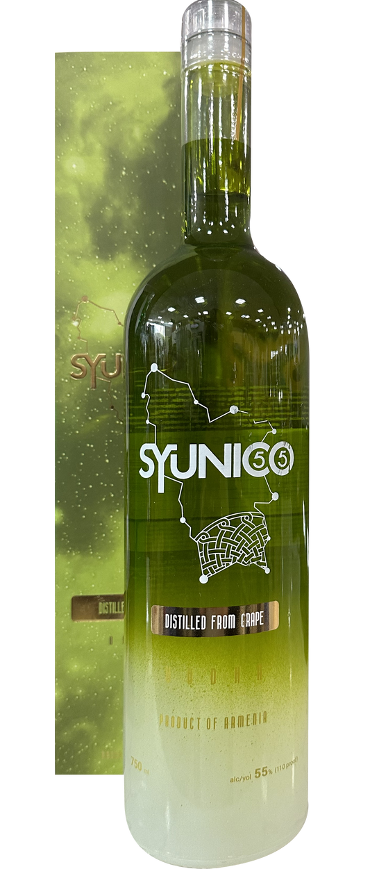 SYUNICO VODKA GRAPE ARMENIA 110PF 750ML