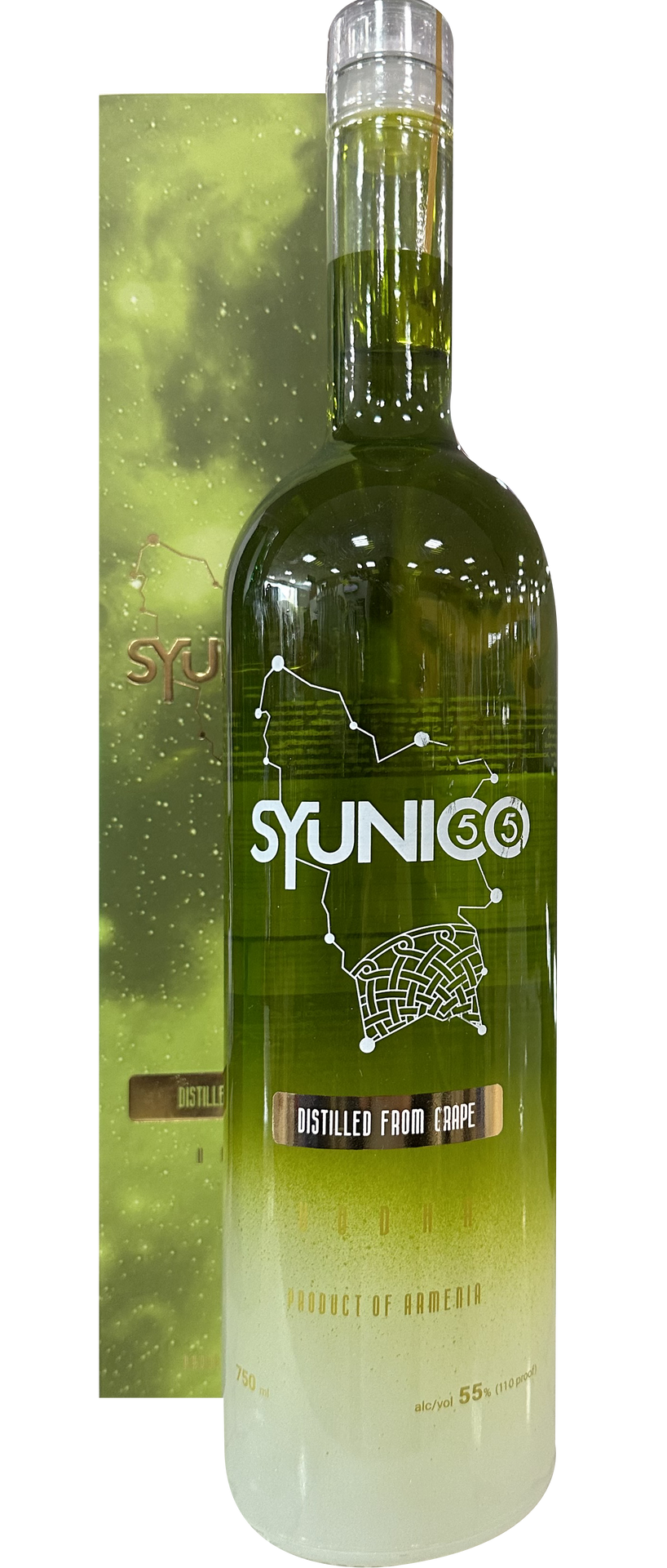 SYUNICO VODKA GRAPE ARMENIA 110PF 750ML LIQ