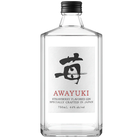 AWAYUKI GIN STRAWBERRY FLAVORED JAPAN 750ML