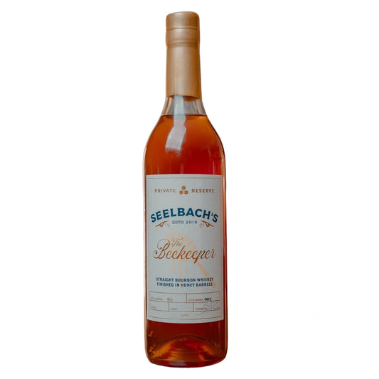 SEELBACHS THE BEEKEEPER BOURBON PRIVATE RESERVE FINISHED IN HONEY BARRELS INDIANA 750ML LIQ