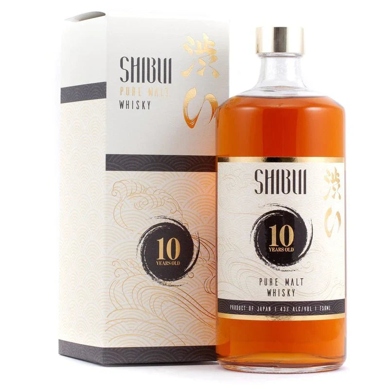 SHIBUI WHISKY PURE MALT JAPAN 10YR 750ML