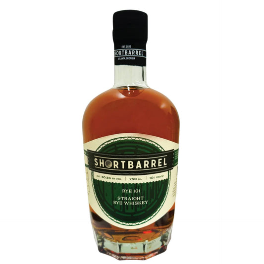 SHORTBARREL WHISKEY RYE 101 INDIANA 6YR 750ML LIQ