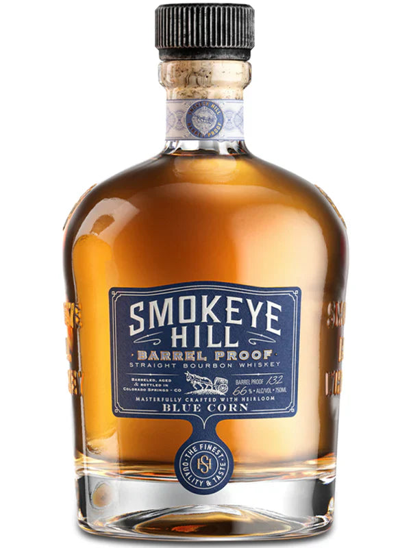 SMOKEYE HILL BOURBON STRAIGHT BARREL PROOF COLORADO 750ML LIQ