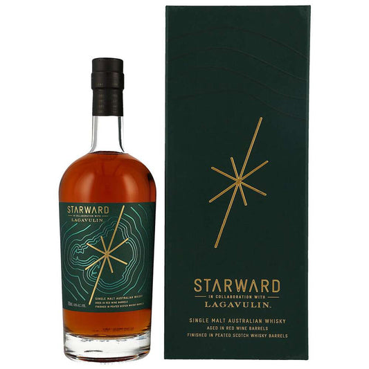 STARWARD WHISKY SINGLE MALT IN COLLABORATION WITH LAGAVULIN AUSTRALIA 750ML