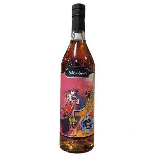 SUBTLE SPIRITS WHISKEY RYE SINGLE BARREL INDIANA 13YR 750ML LIQ