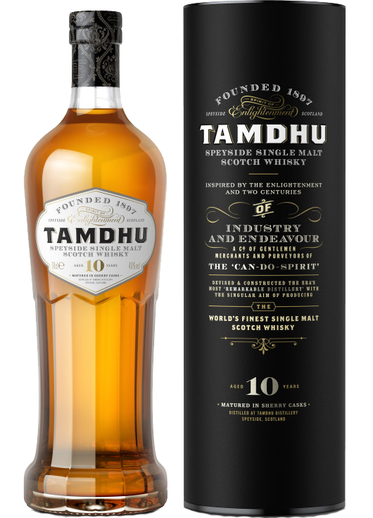 TAMDHU SCOTCH SINGLE MALT MATURED IN SHERRY OAK SPEYSIDE 10YR 750ML